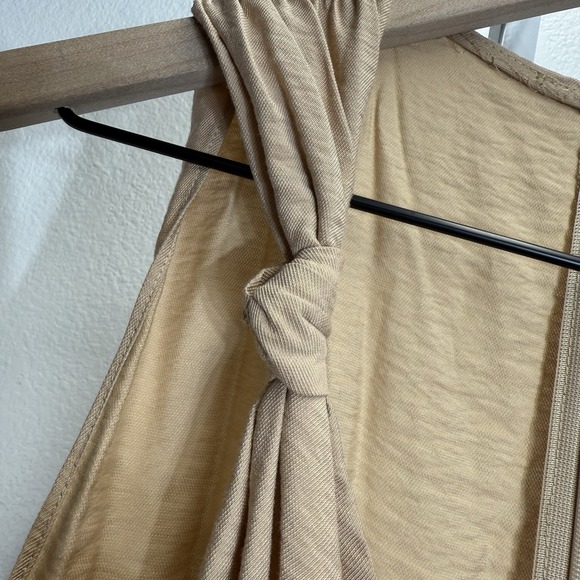 INTERMIX Paula Belted Twill Jumpsuit Size 6 Boho - Picture 4 of 11